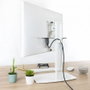 TooQ DB1127TN-W Soporte para Monitor 17-27 Pulgadas Blanco